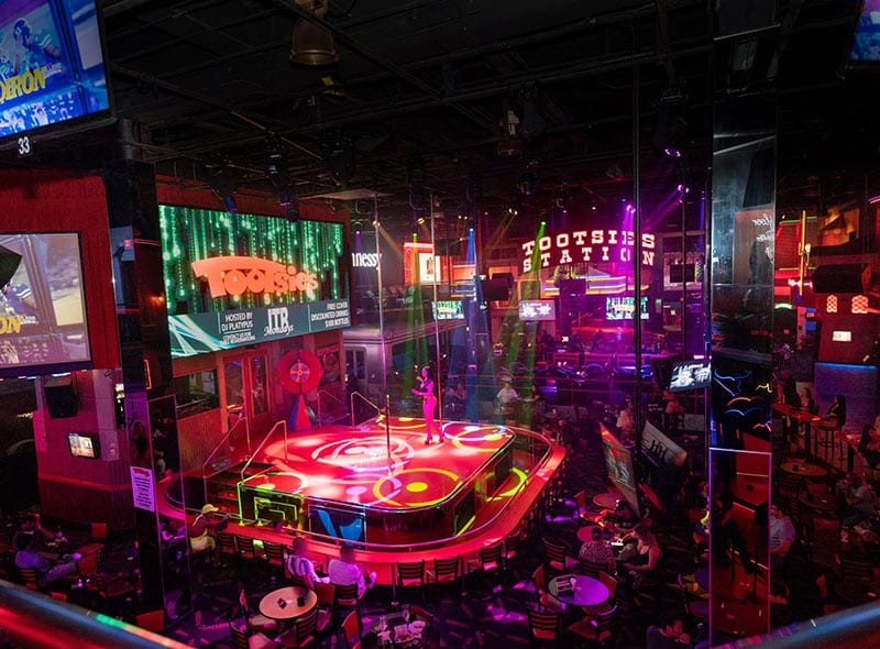Tootsie’s Cabaret Floor Plan